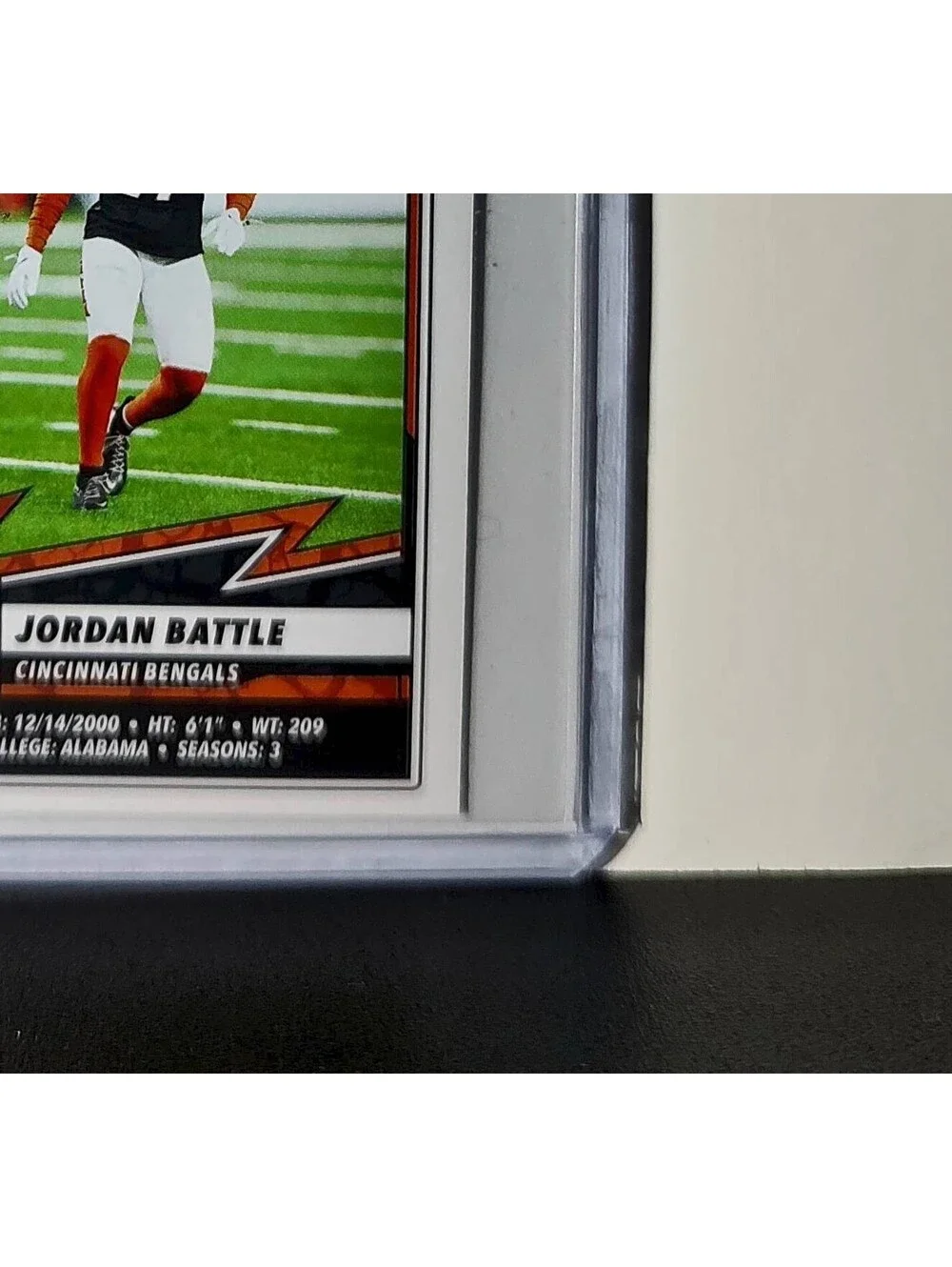 Jordan Battle 2025 Panini NFL #130 Sticker Cincinnati Bengals